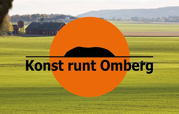 Logotyp för Konst runt Omberg. 